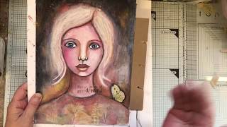 Another look into my Art Journal Journey.  (willowing Arts lifebook)