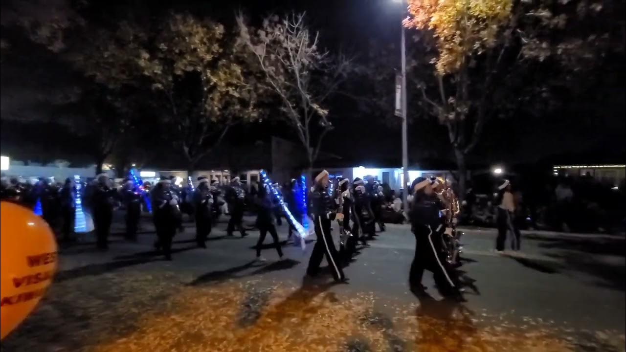 Burton Middle School Marching Band Visalia Christmas Parade YouTube