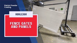 Powder Coating Services for Metal Fences in Miami-Dade, FL