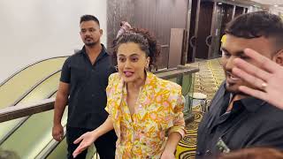 Oops Taapsee Pannu Gets Into Heated Argument With Paparazzi