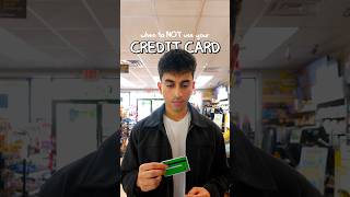 Never Use a Credit Card at the ATM