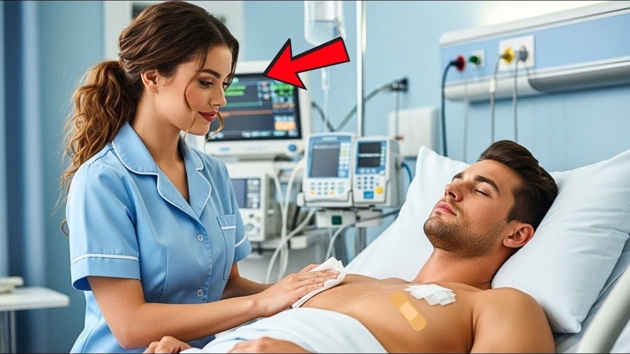Una Joven Enfermera Estaba Lavando A Un Hombre Rico En Coma Cuando De Repente Despertó — Y