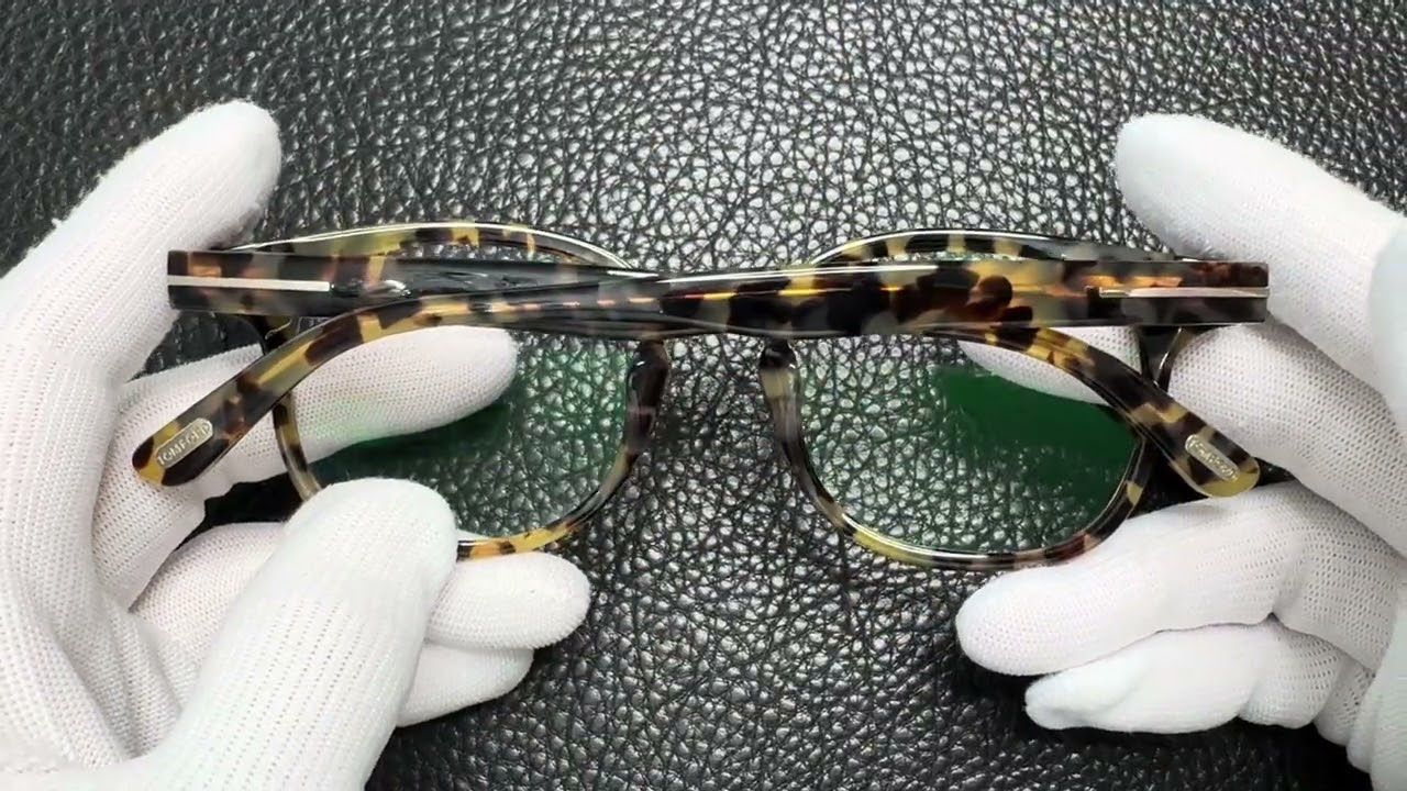 トムフォード TOM FORD Frank TF399-F 56N - YouTube