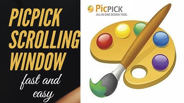 How To Capture Full Page Using Picpick scrolling window//secrete of Picpick