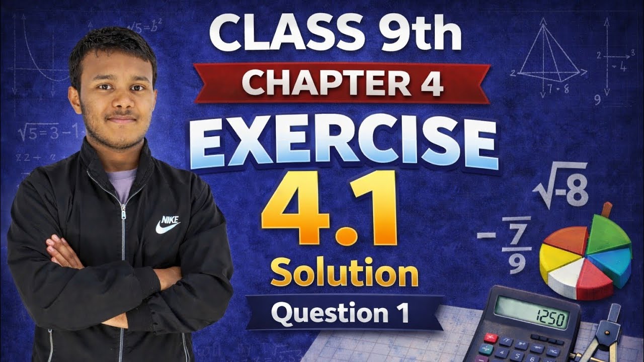 Class 9 Maths | Chapter 4 – Linear Equations in Two Variables | Exercise 4.1 Question 1