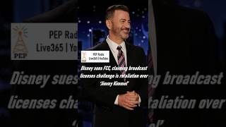 Disney sues FCC, claiming broadcast licenses challenge is retaliation over 'Jimmy Kimmel'