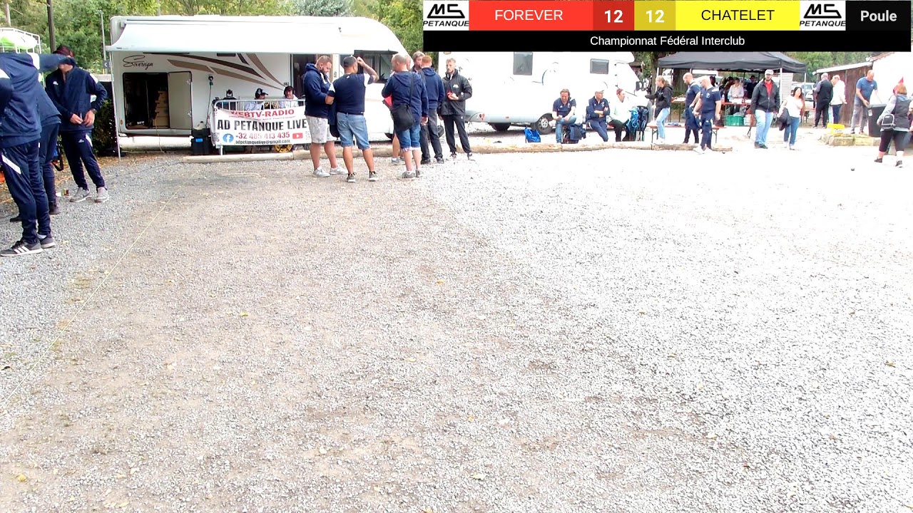 Miniature : Pétanque 2025: CFI Durbuy, partie de poule