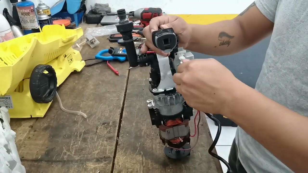 COMO REPARAR UNA KARCHER K2 QUE NO ENCIENDE - YouTube
