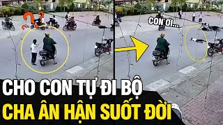 Ông bố dừng xe cho con qua đường, để rồi chứng kiến cảnh ÂN HẬN CẢ ĐỜI | Tin Ngắn 3 Phút screenshot 4