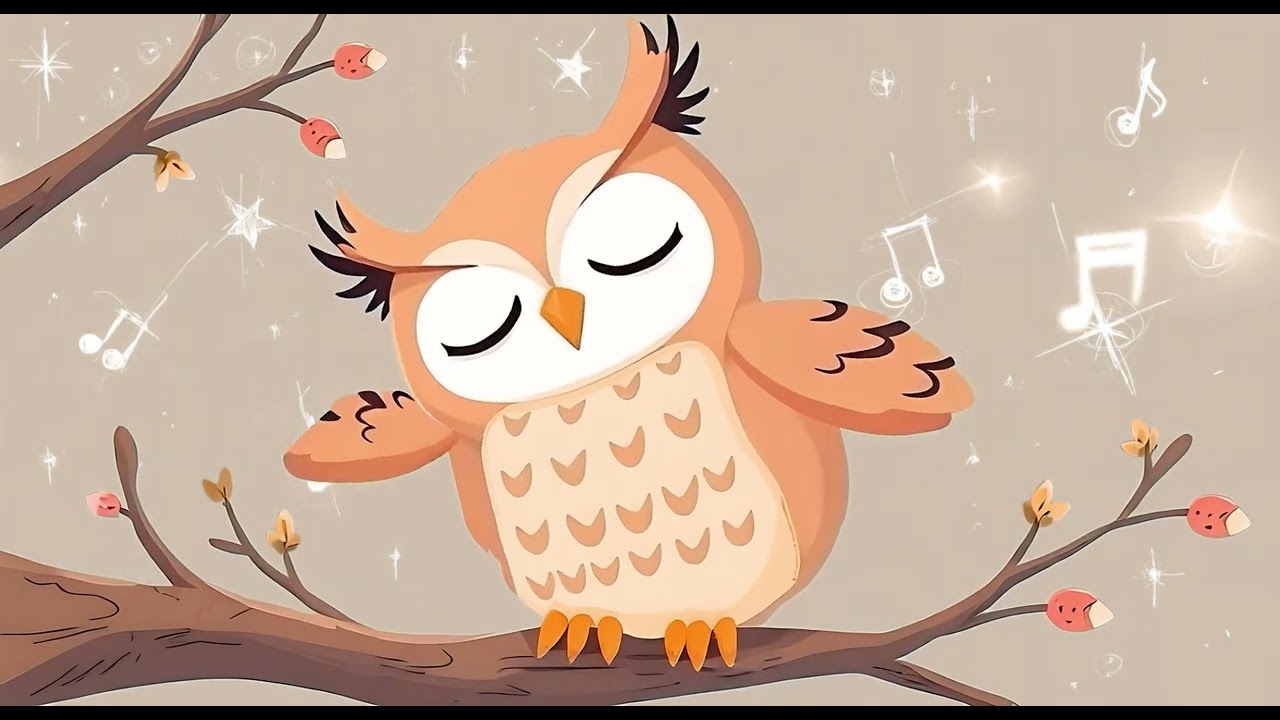🦉Berceuse apaisante pour bébé 💤 Le Pingouin Rêve - Mindy The Sleepy Owl 🦉