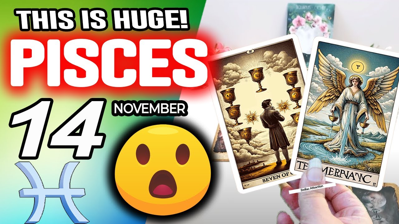 Pisces ♓️THIS IS HUGE❗️🆗YOUR LIFE IS ABOUT TO CHANGE💚😮 horoscope for today NOVEMBER 14 2025 ♓️