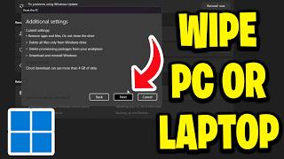 How To Wipe PC or Laptop Before Selling - Erase/Reset