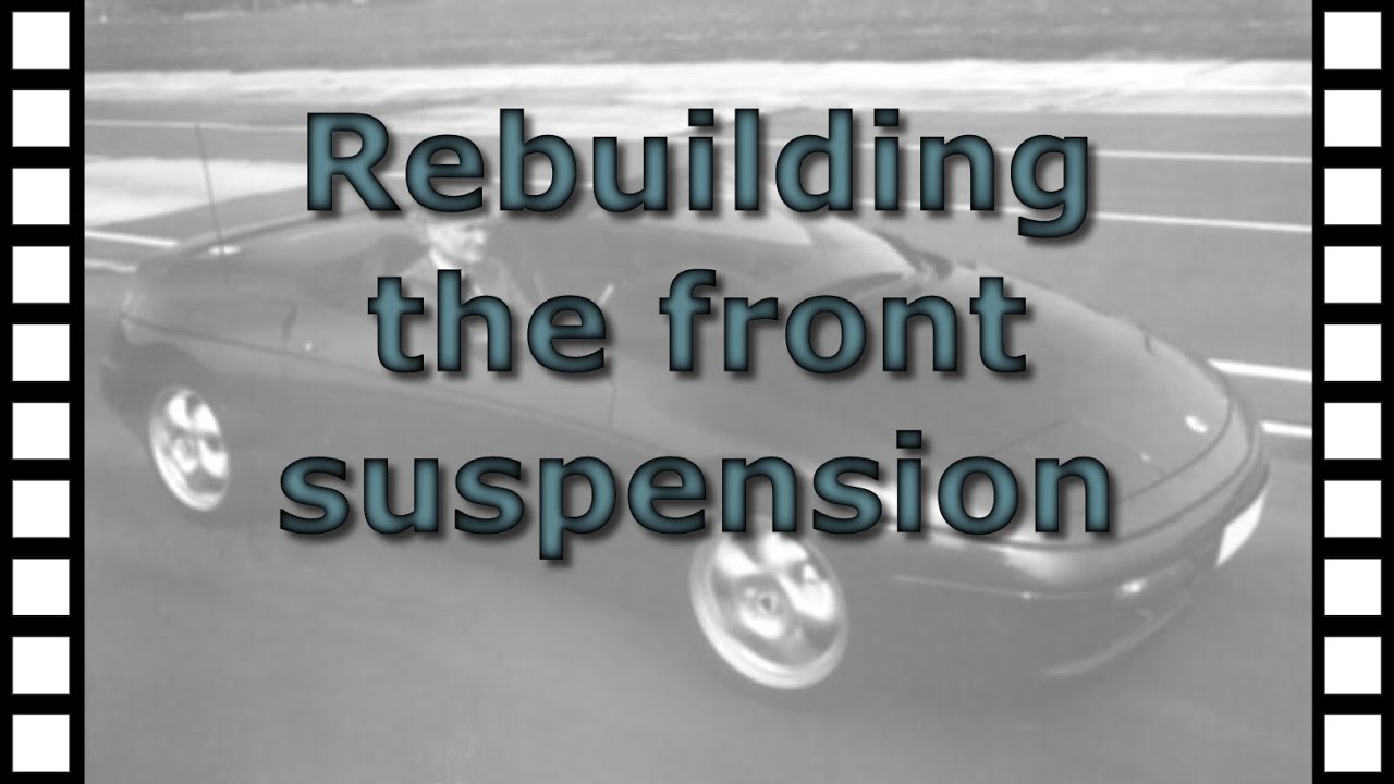 Rebuilding the front suspension on the Lotus Elan M100 - YouTube