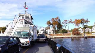 Ferry Crossing from Cherry Branch to Minnesott Beach...