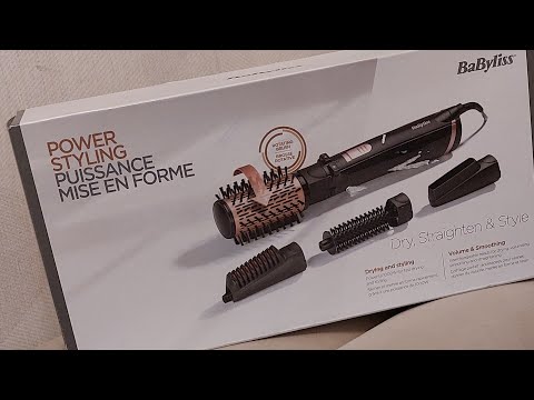 Обзор на фен-щетку для волос BaByliss AS200E [SUB]