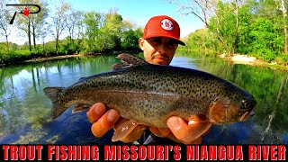 Trout Fishing Missouri's Niangua River