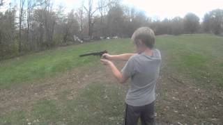 Hunter Shooting the Ruger SR22 Suppressed