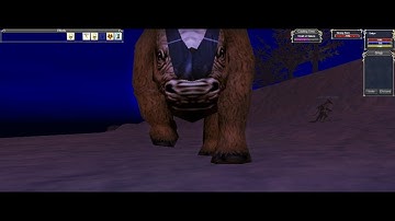 Druid Tries to Snare Strong Horn, Project 1999 EverQuest