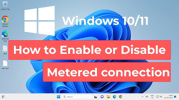How to Enable or Disable Metered connection in Windows 10/11 (LAN & WiFi)