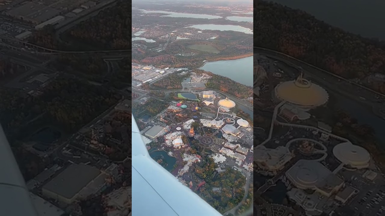 ATC let me fly over Disney World!
