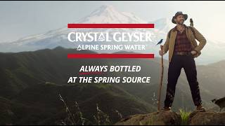 Crystal Geyser® Alpine Spring Water®: Meet Al Pine (:30)