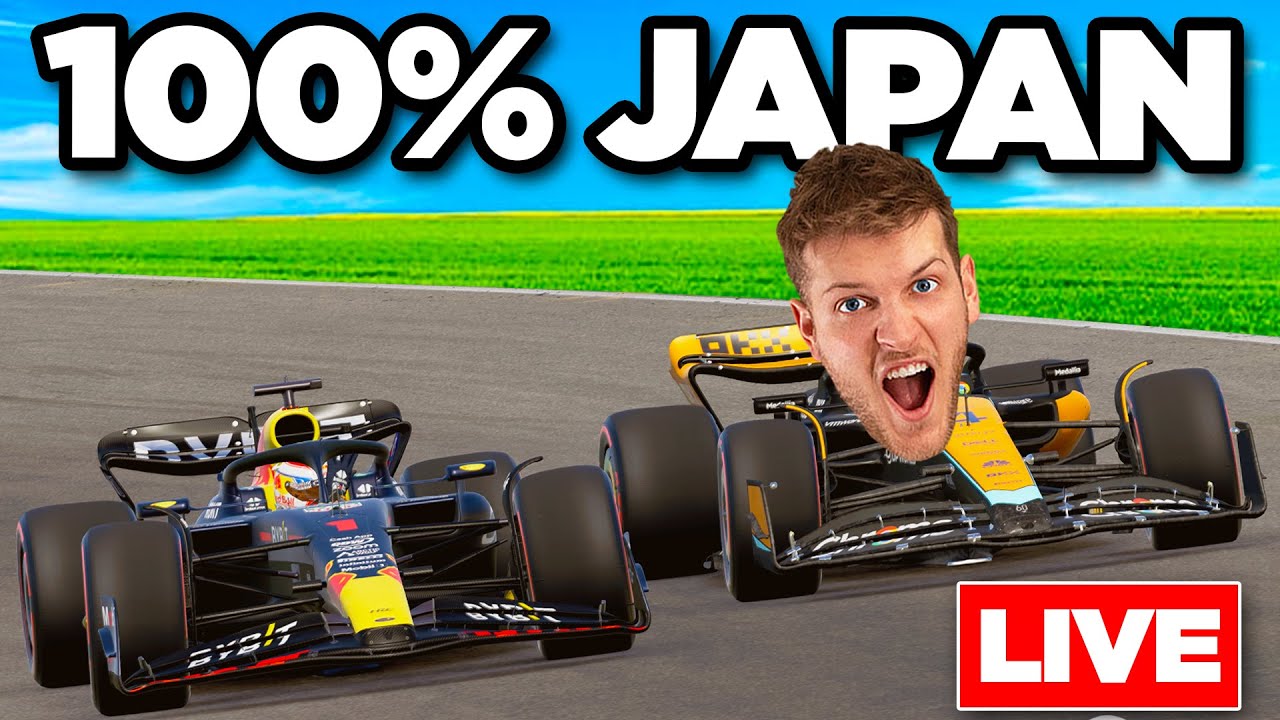 100% Full Japanese GP Vs Viewers! F1 23 Online Races LIVE 🔴