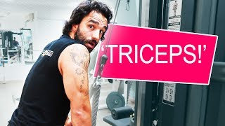 Um Exercício Diferente para TRICEPS ENORMES!