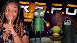 THESE MONSTERS DO TOO MUCH!! | R.E.P.O. w/ Friends screenshot 2