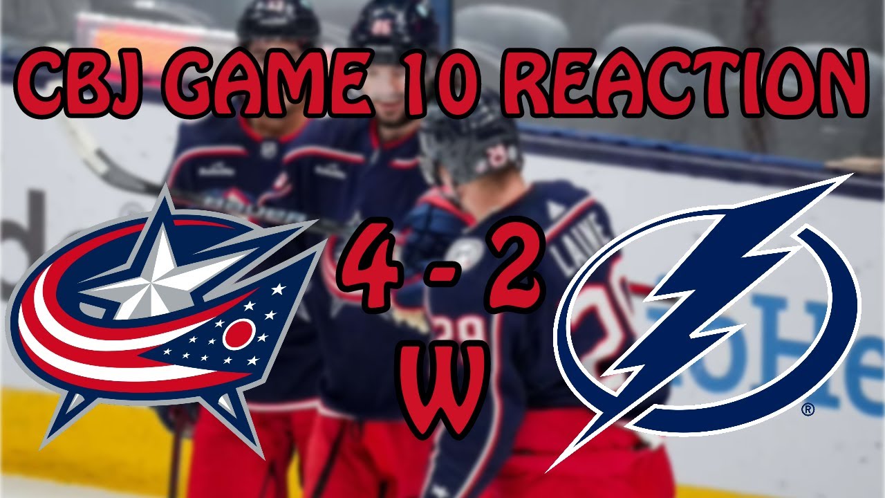 After the Storm Blue Jackets vs Lightning Reaction YouTube