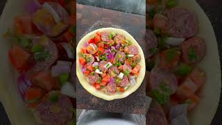 Jalapeno Sausage Pizza #pizza