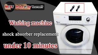 Washing machine repair  Replacing the washing machine shock absorber and repairing its vibration