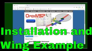 OpenVSP Tutorial: Installation and Winging It