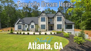 MUST SEE - 5 BDRM, 5.5 BATH EXQUISITE HOME W/4 CAR GARAGE IN ALPHARETTA, GA, N. OF ATLANTA (SOLD)