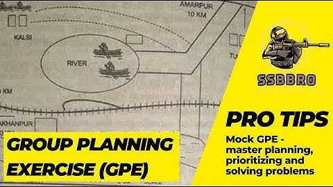 GPE 30: mock group planning exercise at @SSBbrohere #freeSSBmentorship #gtotask #freessbguidance