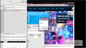 QTP 26: Parameterizing Using Environment Variables
