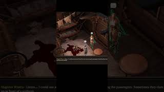 clam up — Divinity: Original Sin 2 dialogue scene