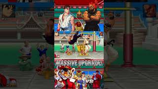 🔥 Ryu vs Akuma! ROUND 1 | Super Street Fighter II | IKEMEN-Go Nightly 👹 #Shorts