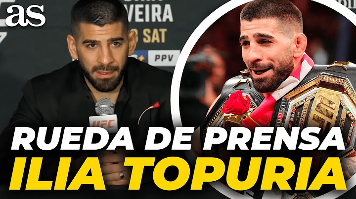 ILIA TOPURIA, RUEDA DE PRENSA (CASTELLANO) tras K.O. a OLIVEIRA y DOBLE CAMPEÓN | UFC 317