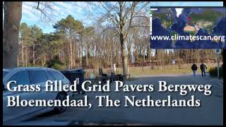 Gr Filled Grid Pavers Bergweg Bloemendaal, The Netherlands