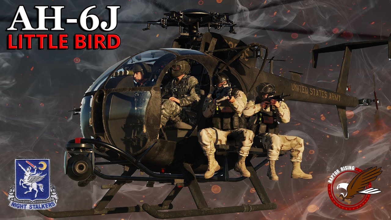 DCS AH-6J Little Bird First Flight & Impressions! New FREE Mod for DCS! RTX 5090 VR gameplay