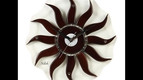 Solidworks Tutorials | How to design a wall clock in solidworks?