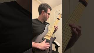 Mixolydian Monday! #dingwallguitars #sixstringbass #tapping #mixolydian #bass #fannedfret #music