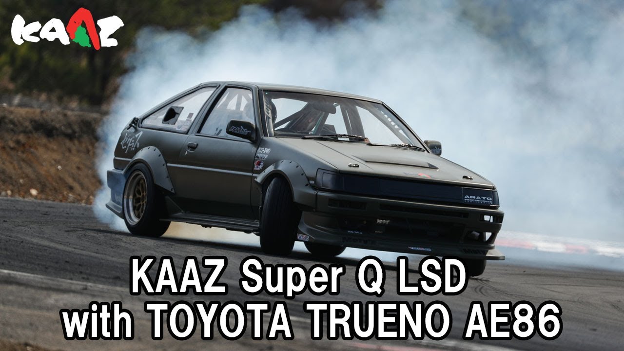 KAAZ Super Q LSD with TOYOTA TRUENO AE