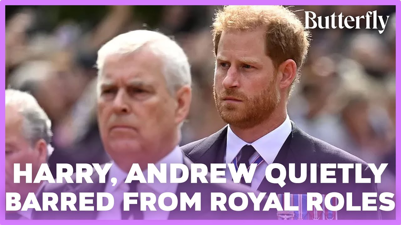 Prince Harry and Prince Andrew Quietly Barred from Royal Roles Allowing