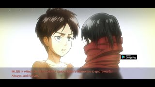 Eren's Memories 02 / "Thank You" | MLBB ✖️ Attack on Titan collab