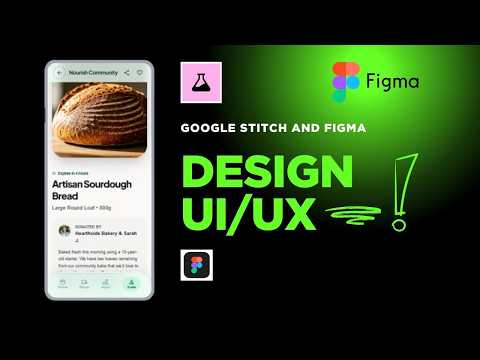 Design a Food Bank App UI/UX in 15 Minutes Figma Google Stitch Tutorial