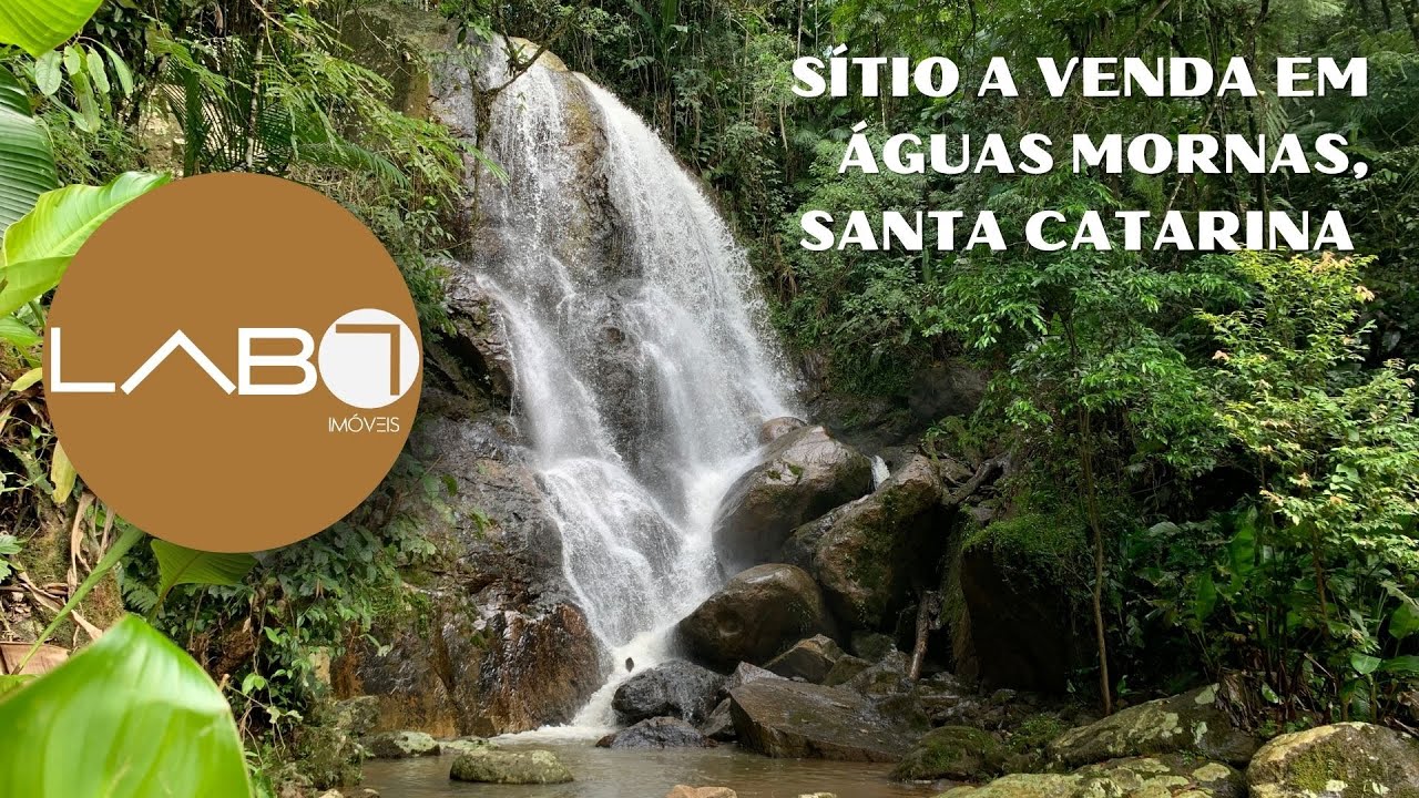 Propriedade com Cachoeira a venda em Aguas Mornas/SC