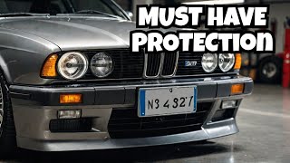 Why BMW E34 Owners NEED Glass Headlight Protectors!