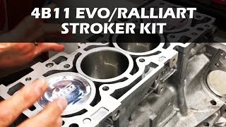 4B11 Mitsubishi Evo/Ralliart Engine Rebuild  Stroker Kit