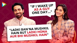 Ayushmann Khurrana & Ananya Panday on Switching Genders, Dream Girl 2, Learning the dialect & more